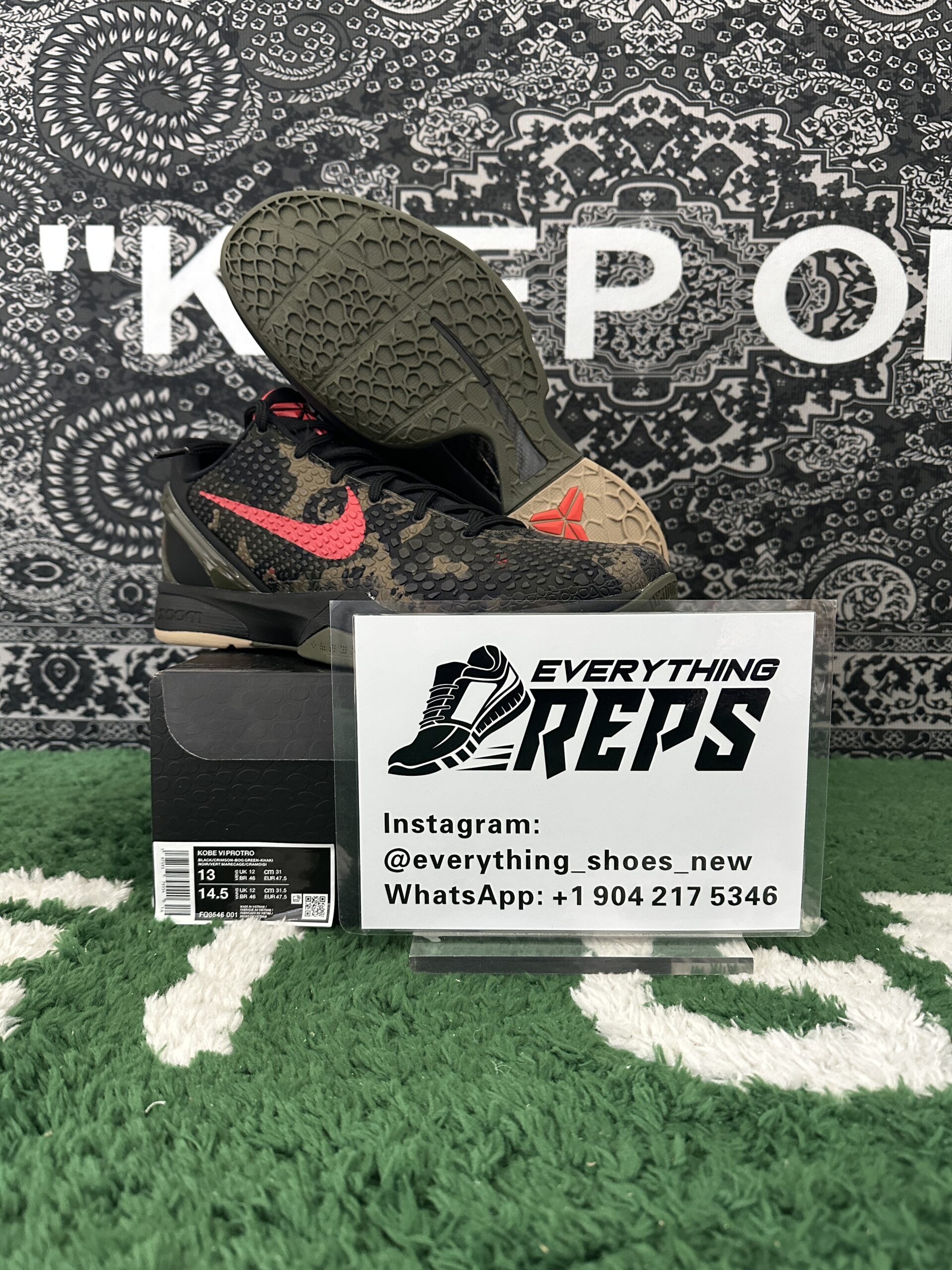 Nike Kobe 4 Protro Italian Camo - Image 2