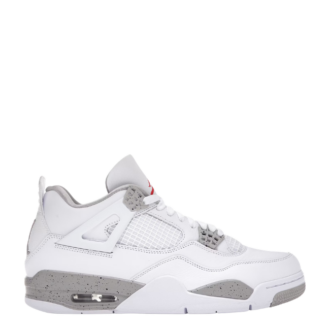 (USA STOCK) Air Jordan 4 Retro White Oreo