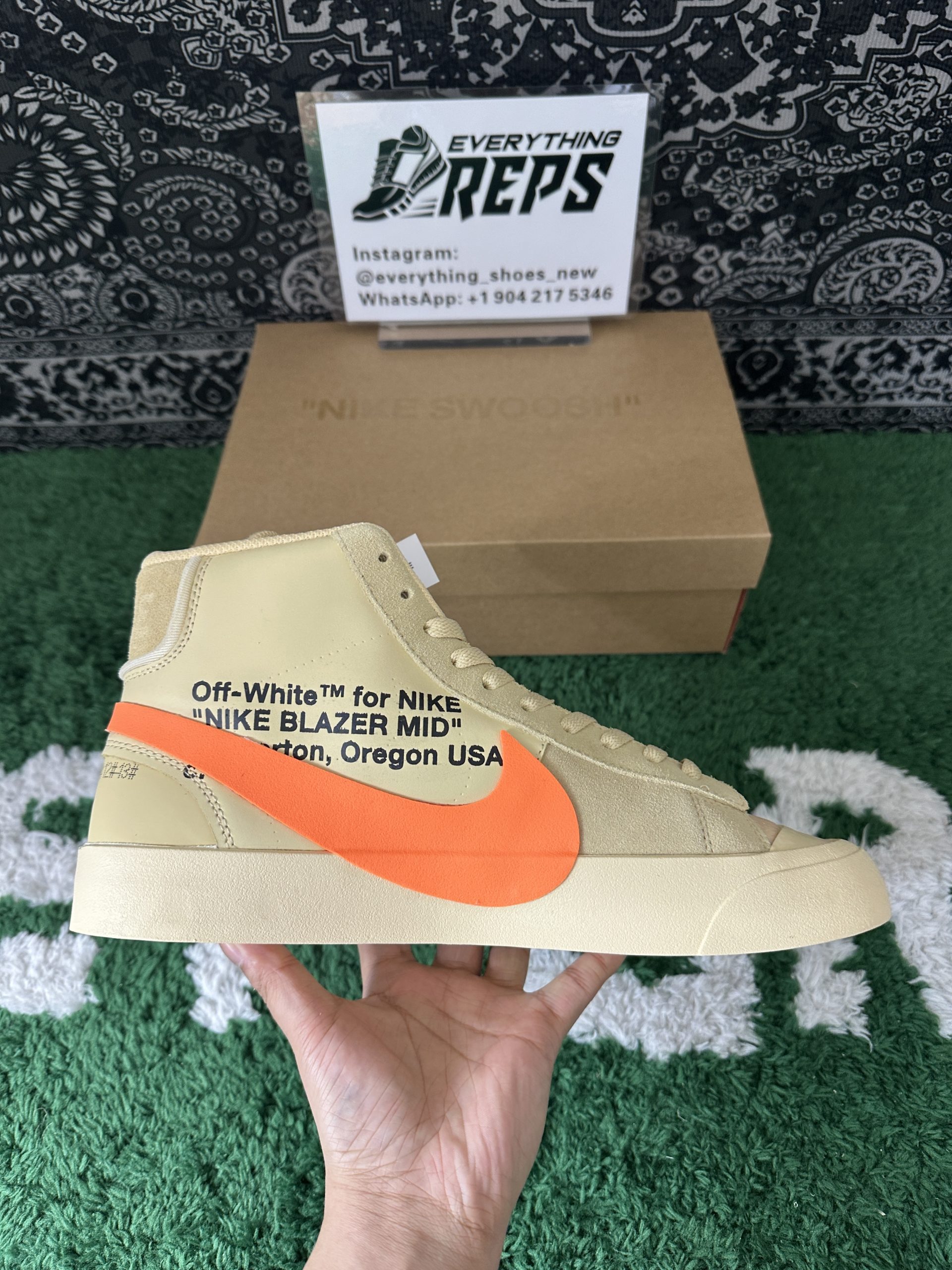 Nike Blazer Mid Off-White All Hallow's Eve - Image 6